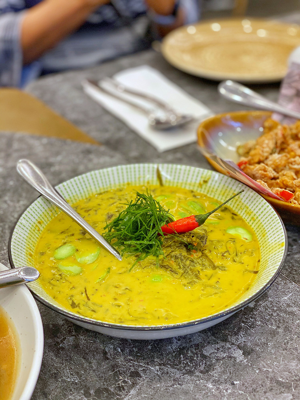 tempoyak with petai