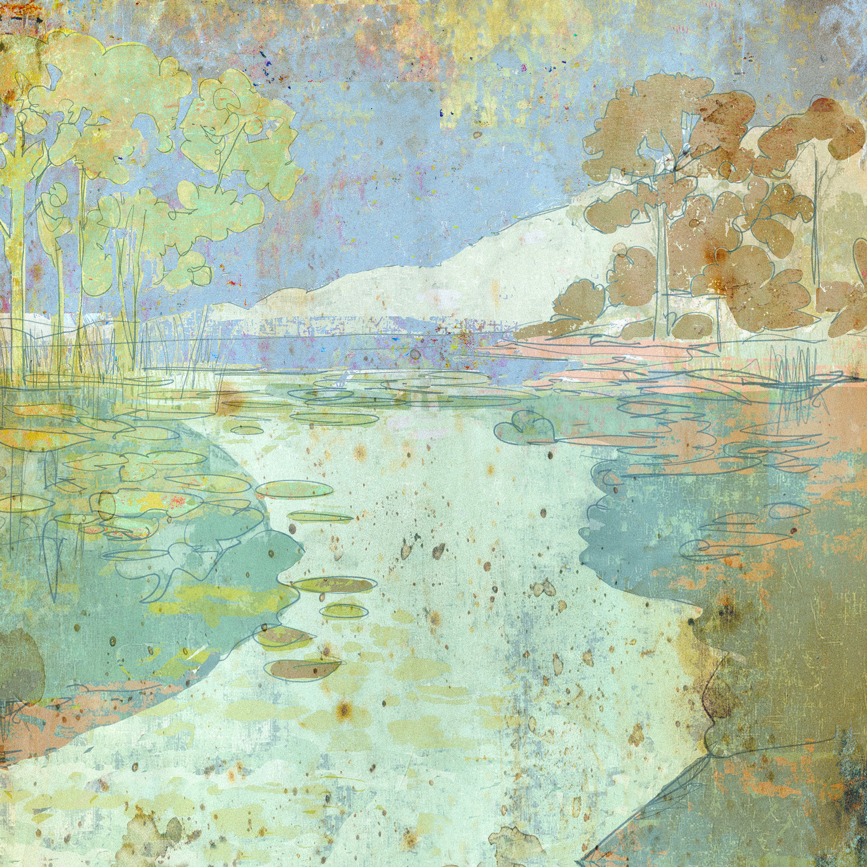Lake Casitas Sketch