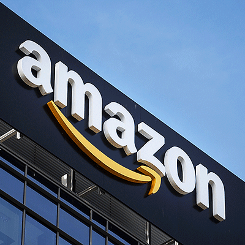 Amazon building logo