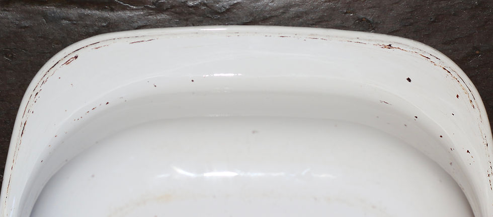 Miniaturbild: Preloved Vintage Corning Ware Cornflower Roasting Pan, Vintage Roaster