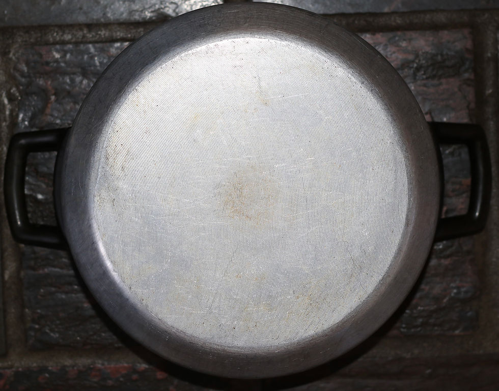 Miniature : Preloved Vintage Aluminium stock pot, Vintage Cookware