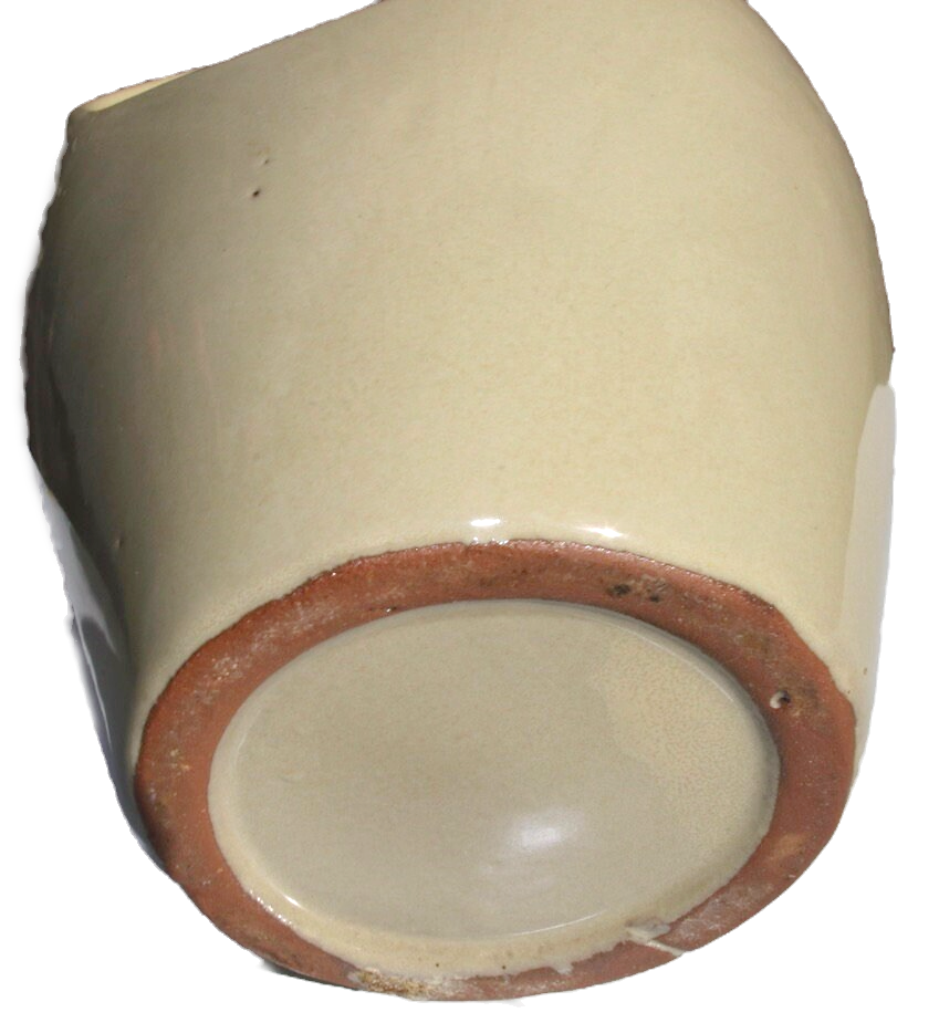 Miniature : Preloved Vintage Salt Pig,  Ceramic Salt Pig