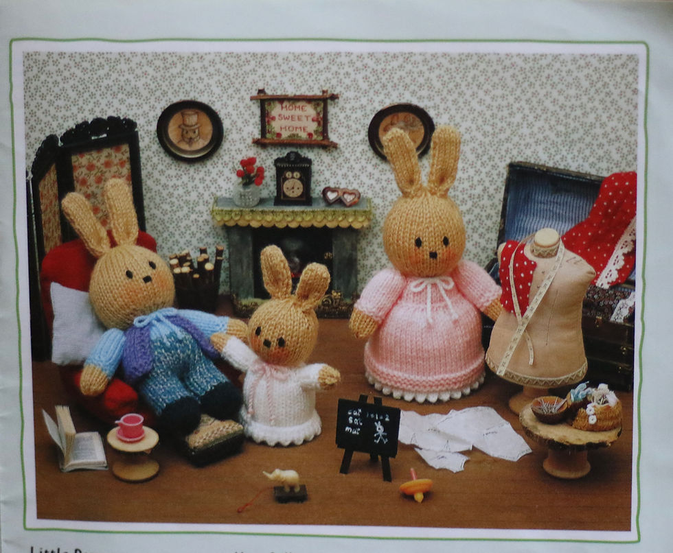 Thumbnail: Preloved Jean Greenhowe's Toy Collection, OOP pattern book.