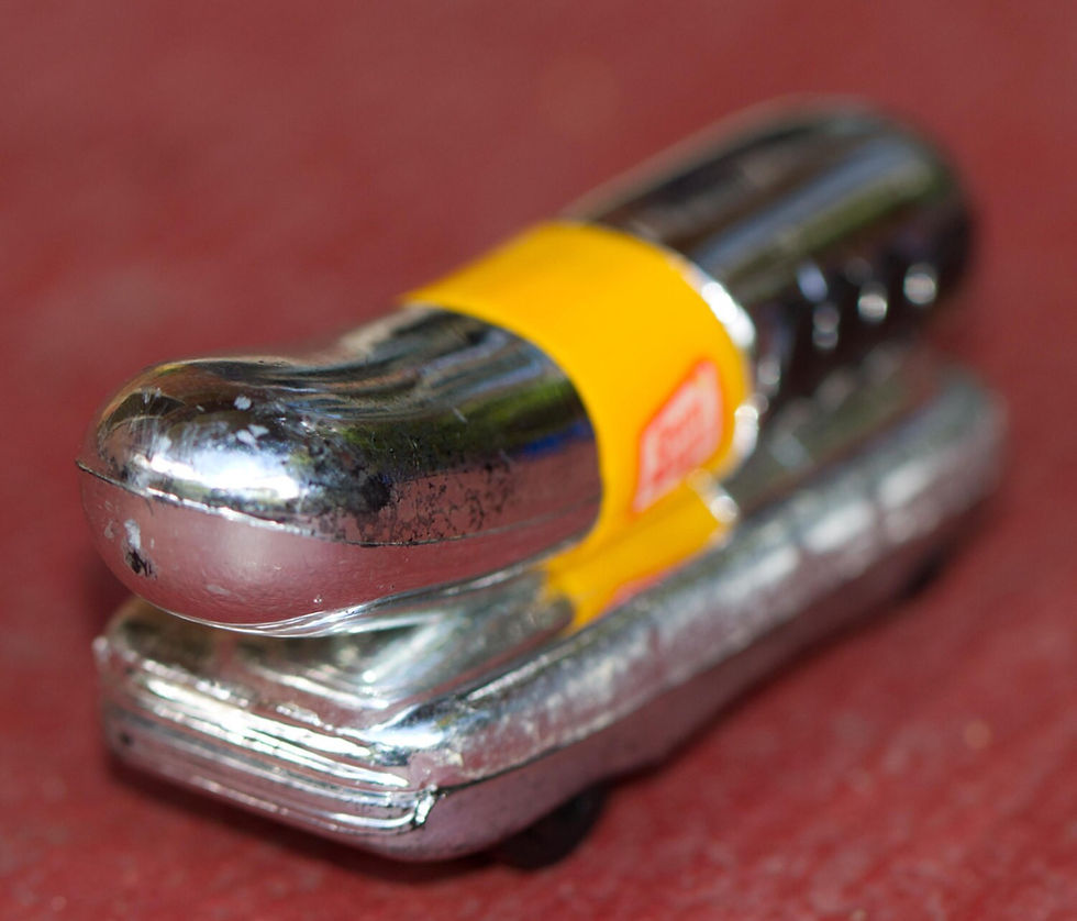 Thumbnail: Preloved Oscar Mayer Wienermobile, Hot Wheels Oscar Mayer Car 1993
