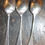 Miniatura: Preloved Vintage EPNSA1 Spoons, Set of Three Silver Spoons