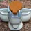 Miniaturbild: Novelty Toilet and Chamber Pots Cruet Set, Mustard plus Salt and Pepper