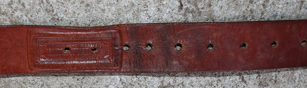 縮圖：Preloved Vintage Overseas Celebrated Colonies of Benetton Leather Belt, Tuareg