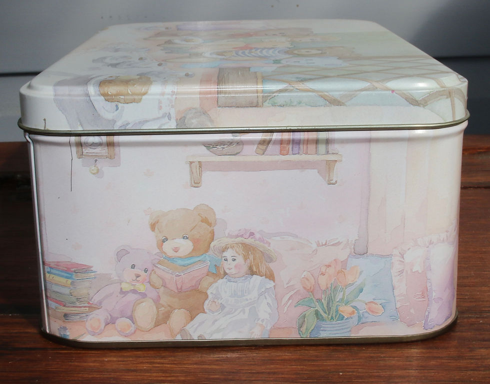 Thumbnail: Preloved Teddies Tin, Teddy Bear Tin