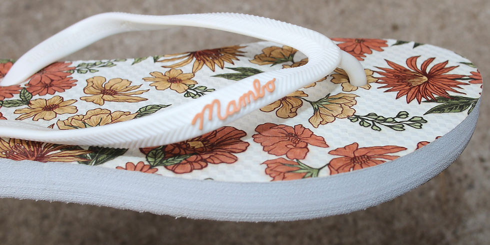 Miniatura: Preloved MAMBO Size 6/7 Thongs, MAMBO Size 6/7 Flip Flops