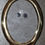 Miniature : Preloved Oval Brass Frame