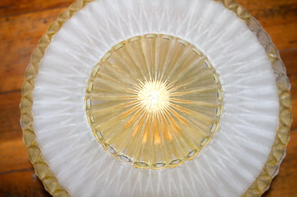 Миниатюра: Preloved Antique Glass Light Shade