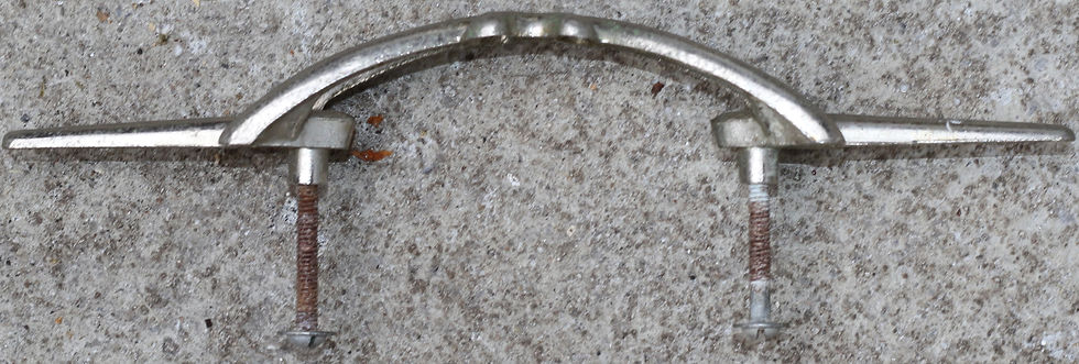 Miniaturbild: Preloved Vintage Metal Cabinet handle, Ornate Metal Cabinet Handle