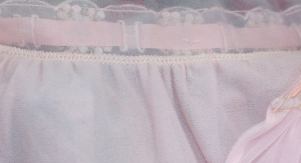 Miniaturbild: Preloved Vintage size W Nylon Nightie, Vintage Sleepwear