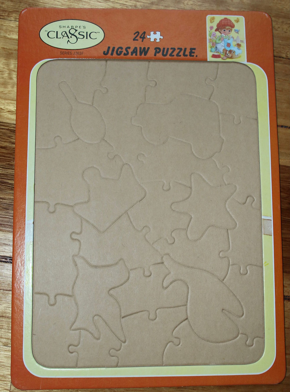 Thumbnail: Preloved Retro Sharpe's Classic Jigsaw Puzzle on Tray