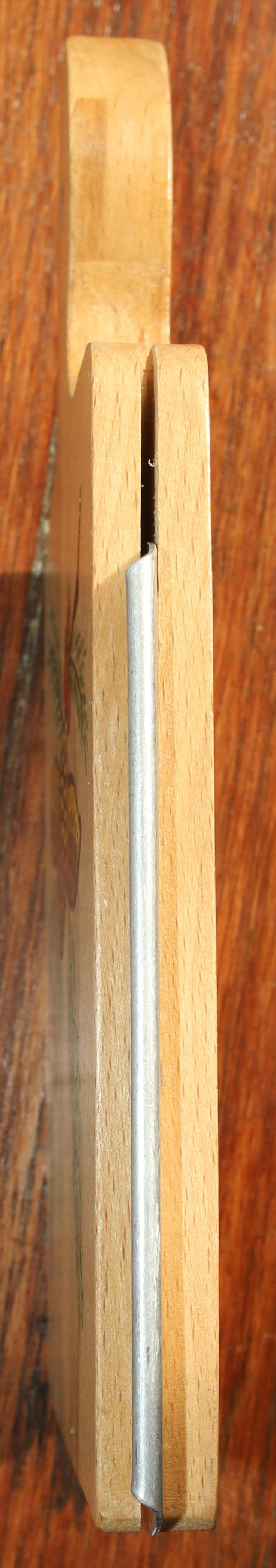 Thumbnail: Preloved Wooden Hanging Cheese Board with Knife, Wooden Cheeseboard