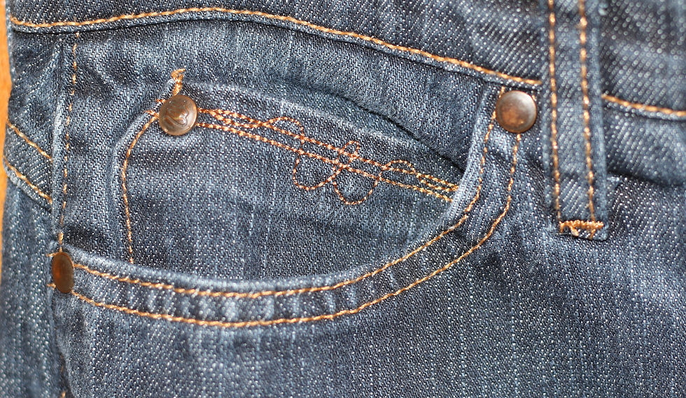 Miniature : Preloved Wrangler Q-Baby Jeans, size 28/5 x 34