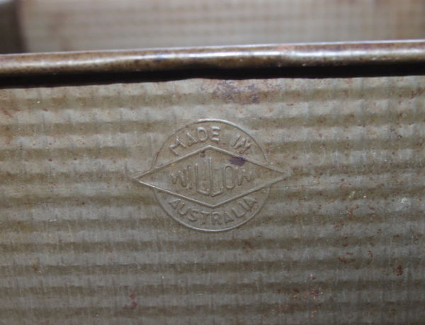 縮圖：Preloved Vintage Hutch Pattern Willow Tin, Vintage Cake Tin, Vintage Bakeware