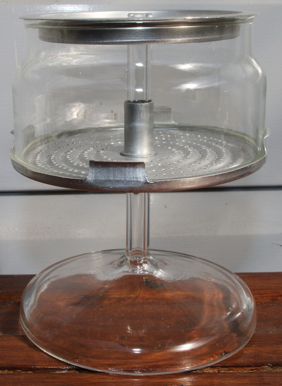 Miniaturbild: Preloved Pyrex Coffee Pot and lid, Made in the USA, Pyrex Percolator Kitchenware