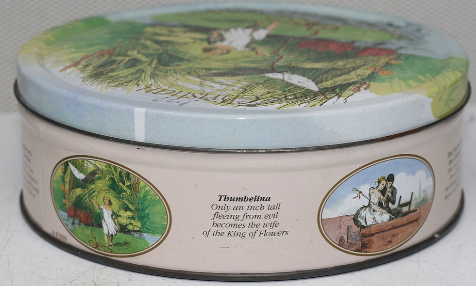 縮圖：Preloved Vintage Hans Christian Andersen Biscuit Tin