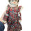 Μικρογραφία: Preloved Porcelain and cloth doll with bonnet