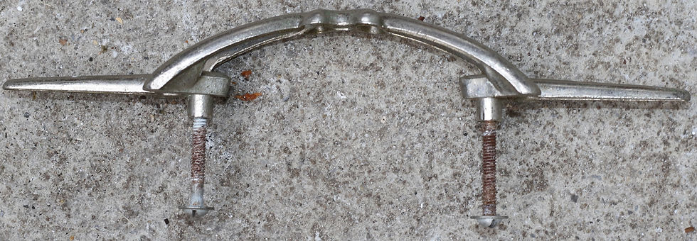 縮圖：Preloved Vintage Metal Cabinet handle, Ornate Metal Cabinet Handle