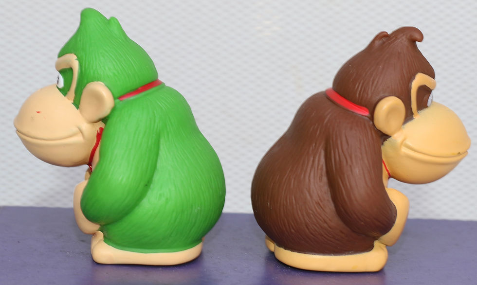 Miniaturbild: Preloved Green 2010 Nintendo Donkey Kong Toy