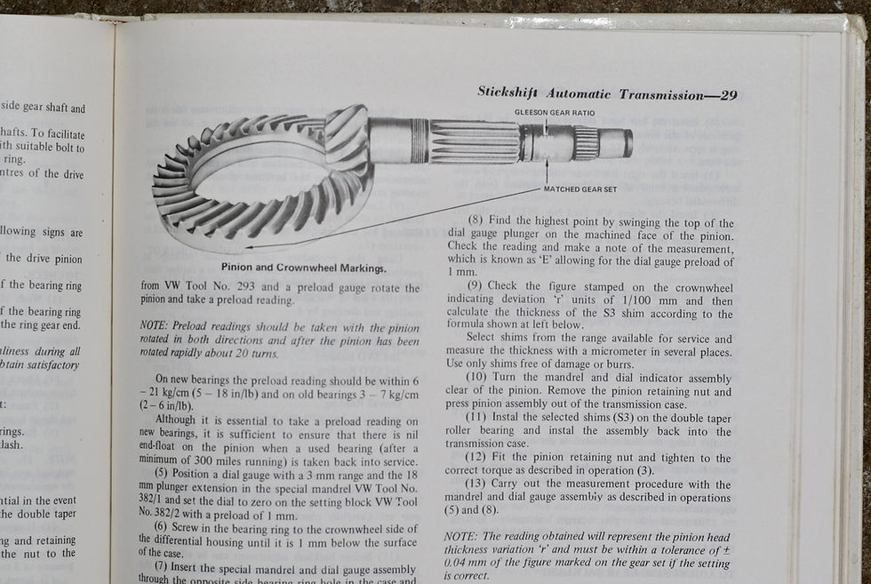 縮圖：Volkswagen Car Repair Manual No. 46 Volkswagen Beetles 1954-1971