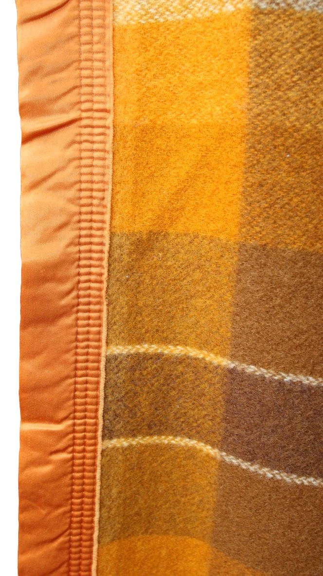 Miniatura: Preloved Onkaparinga  pure new wool blanket, double, queen, king blanket
