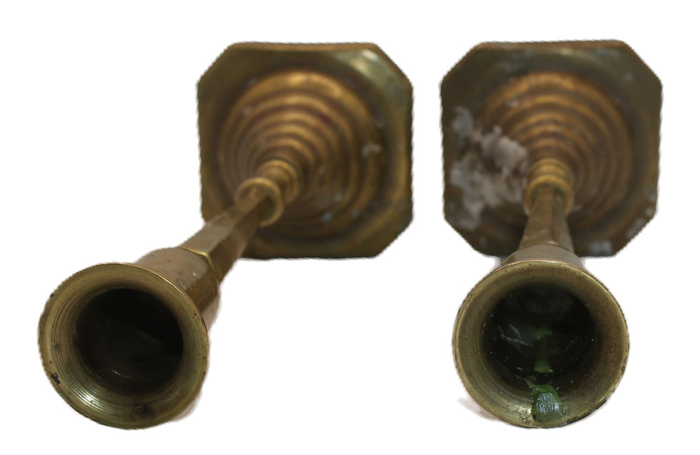 Miniature : Preloved Brass Candlestick Holder, Separate Sales