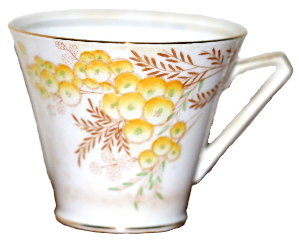 Miniature : Preloved Vintage Bell China Tea Cup Set, English Porcelain