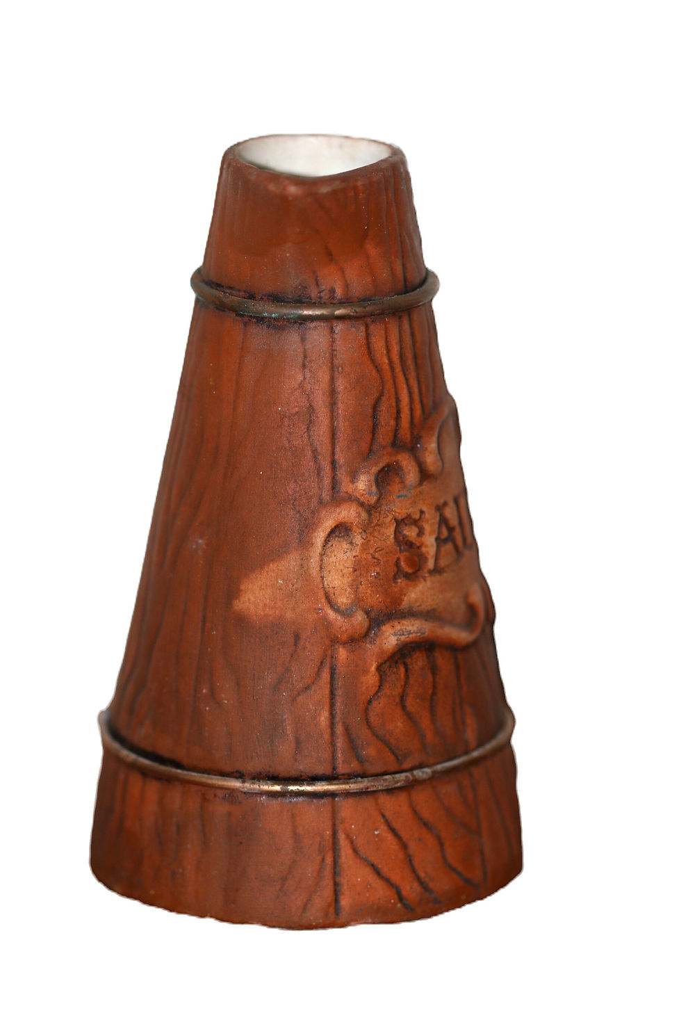 Miniatura: Preloved Ceramic Faux Bois Sauce Jug