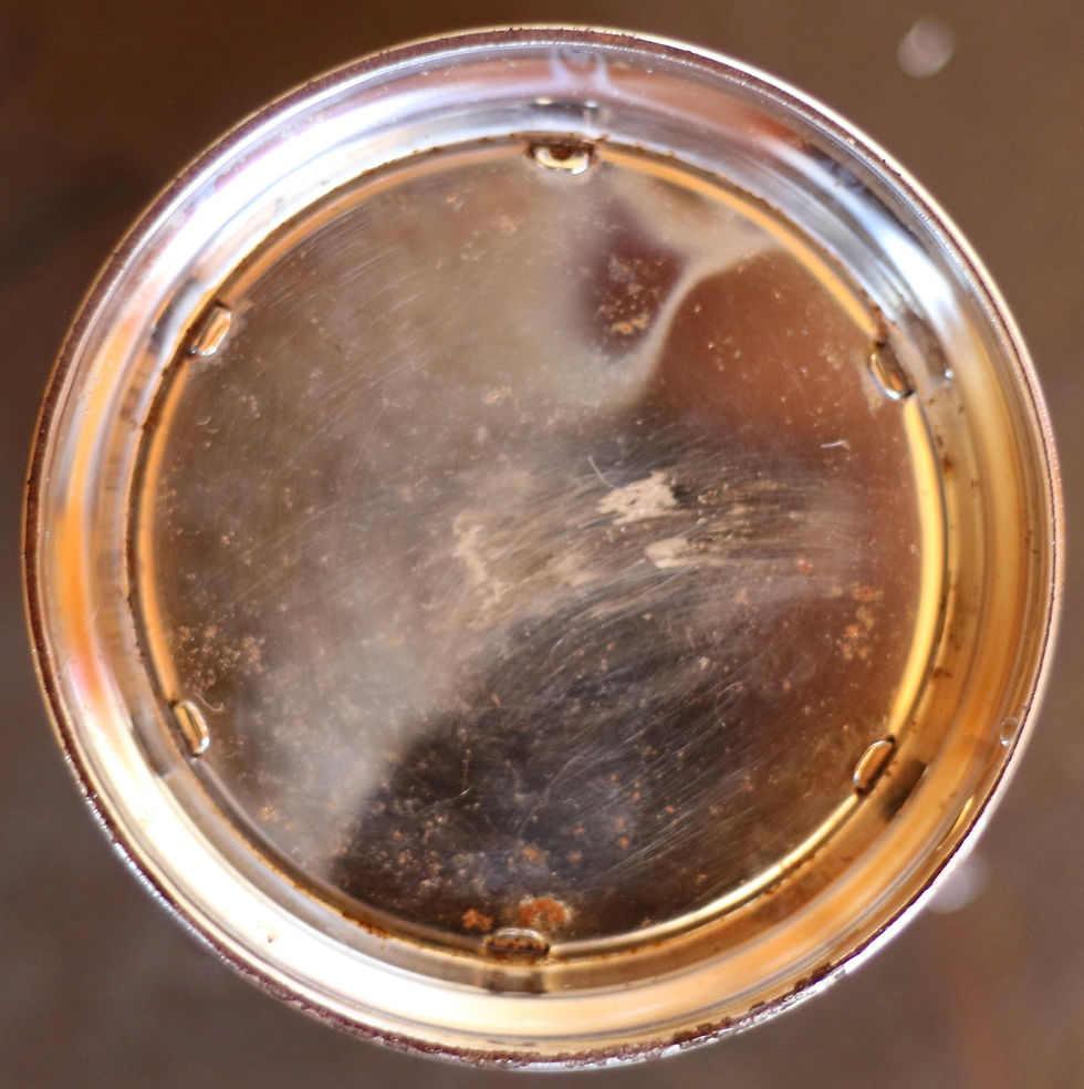 Miniaturbild: Preloved Vintage Metal Kitchen Container, Tea Canister