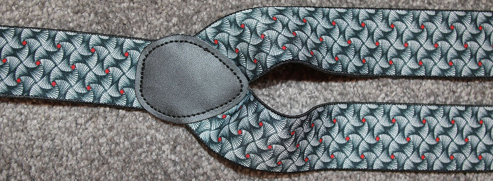 縮圖：Preloved Suspenders, Adjustable Braces