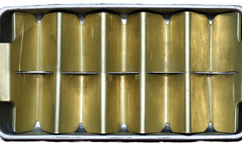 Miniatura: Preloved Metal ice cube tray, Retro Ice Cube Tray