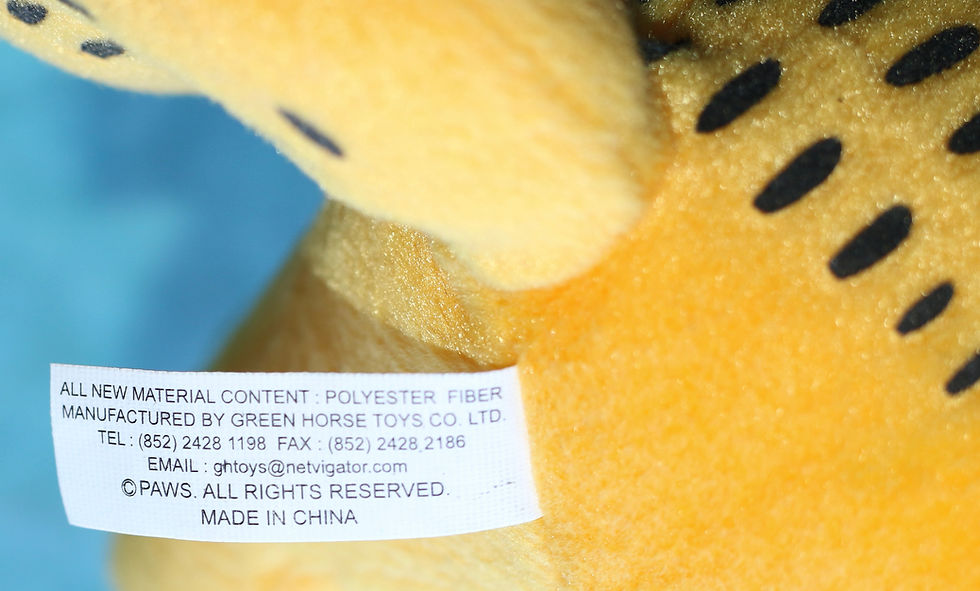 Miniaturbild: Preloved Stuffed Garfield Toy, with original tag
