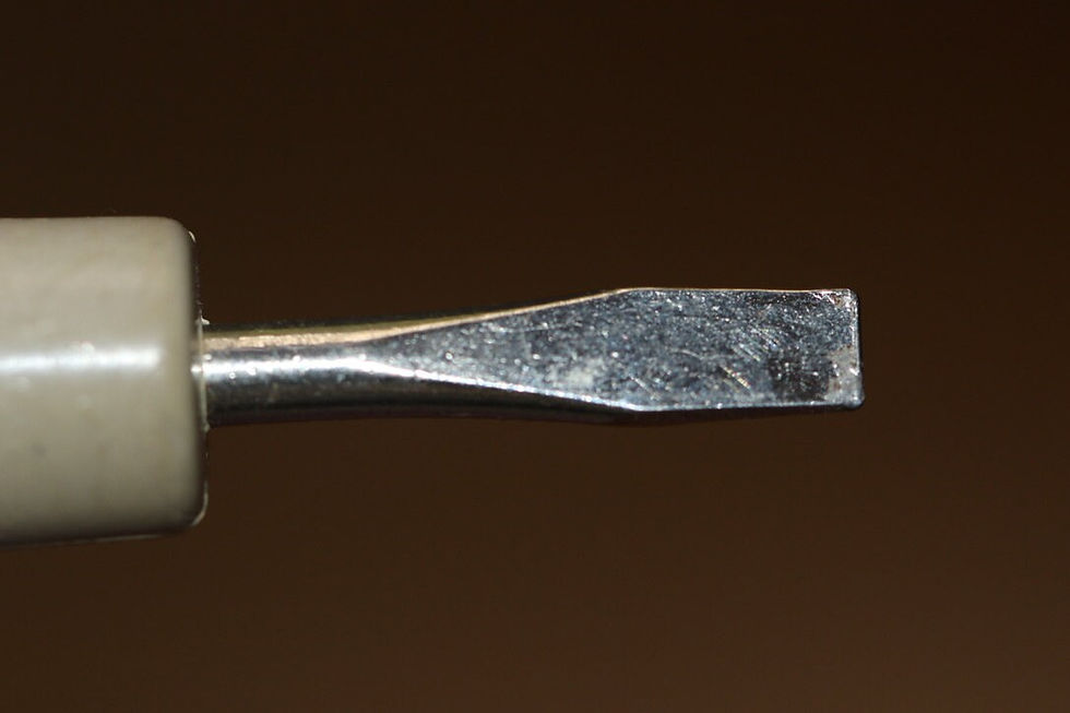 Miniatura: Preloved Singer sewing machine tools , 161294. Flat Head Screwdriver.