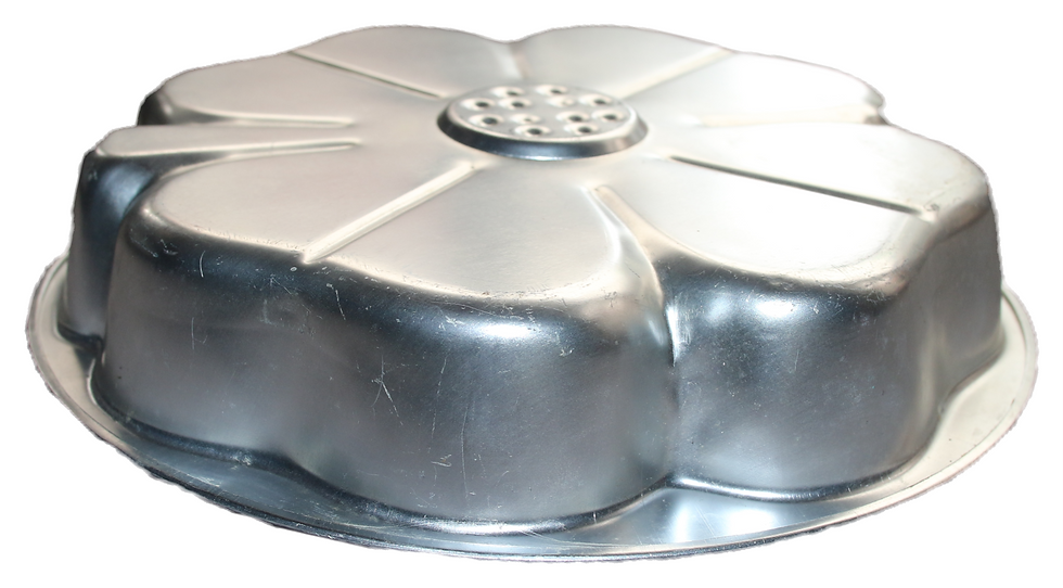 Μικρογραφία: Preloved Metal Jelly Mold, Metal Flower Mould