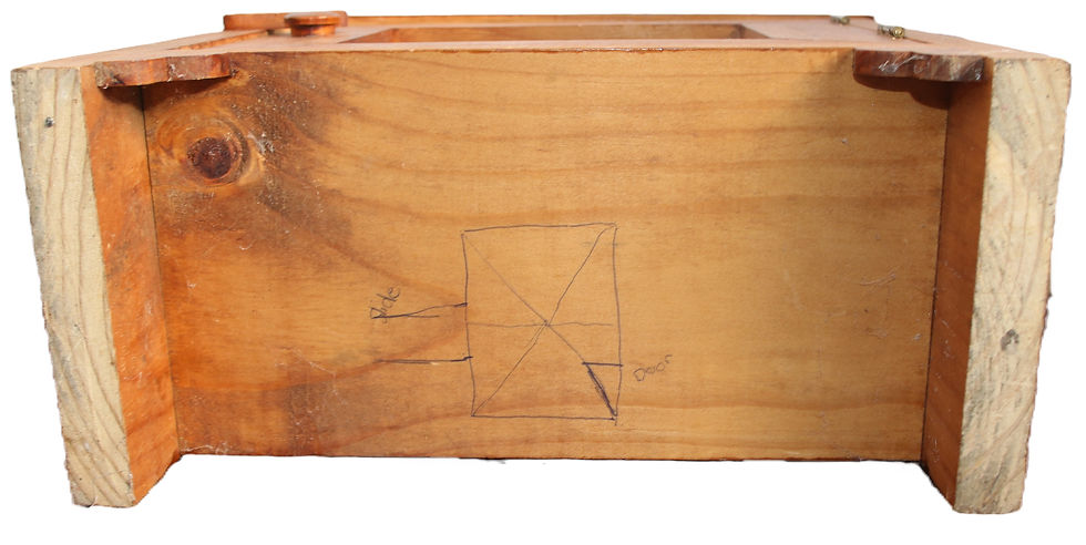 Μικρογραφία: Preloved Large Wooden Egg Box, Egg Holder, Egg Storage