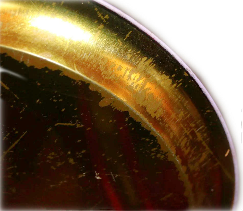 Thumbnail: Preloved Metal poodle tray