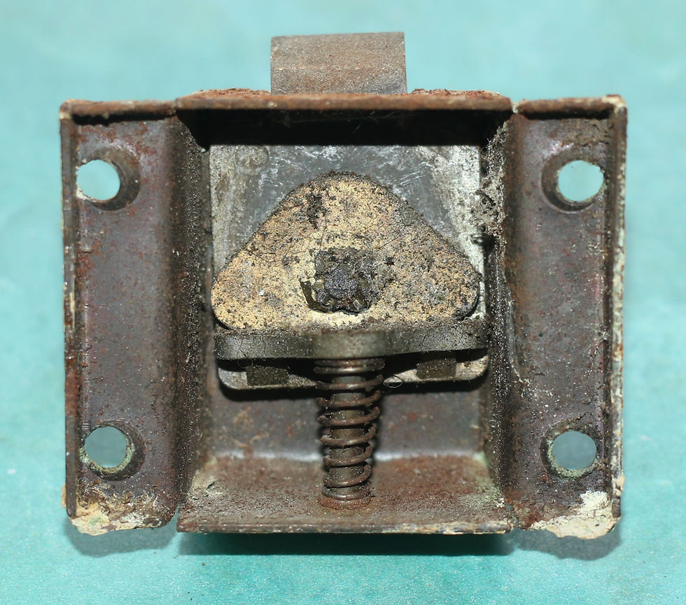 Thumbnail: Preloved Vintage Metal Latch, Vintage  Cupboard Hardware