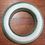 Miniatura: Preloved Circular Vase, Round Trough Vase, Ceramic Vase, Flower Vase