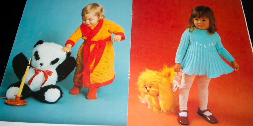 Μικρογραφία: Villawool Baby Book Book 3: 12 to 18 months. OOP crochet patterns