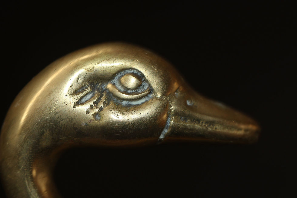 Miniatura: Preloved Brass Bird