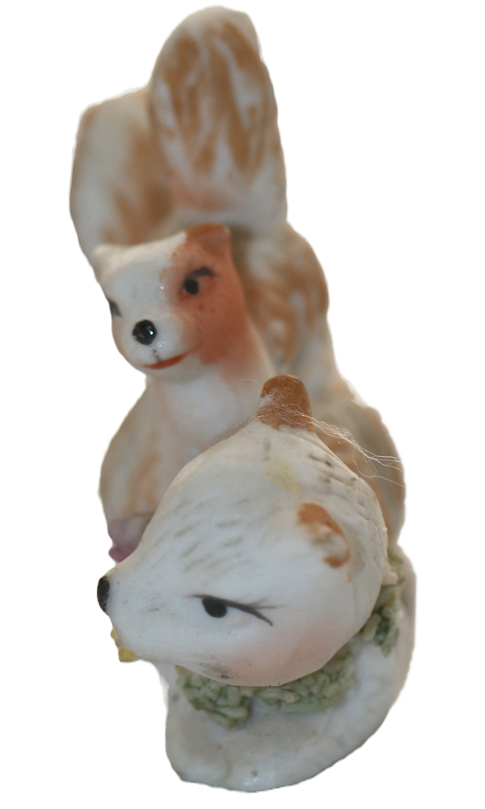 Thumbnail: Preloved Mother and Baby Squirrel Figurine, Cute Woodland Squirrel