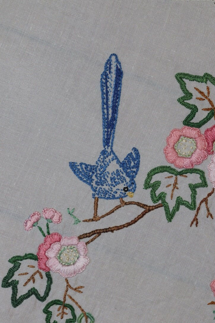 Preloved Bird Tablemat, Bird Centrepiece