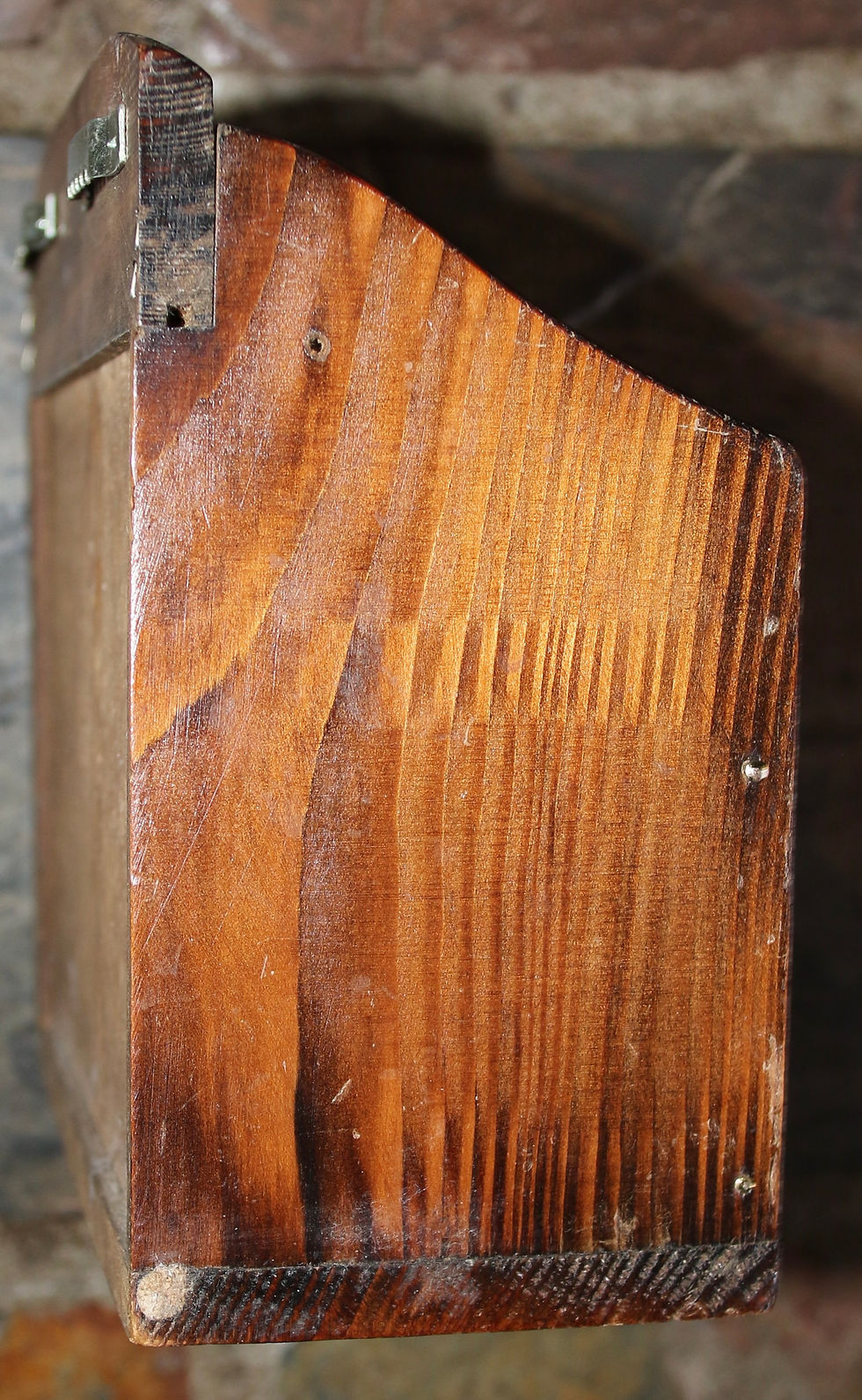 Thumbnail: Preloved Retro Wooden Recipe Box