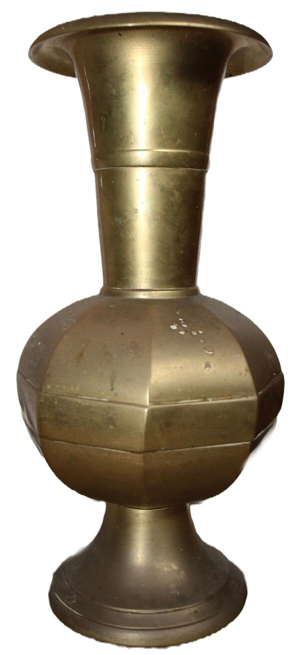 Thumbnail: Preloved Vintage Brass Vase, Brass Decor