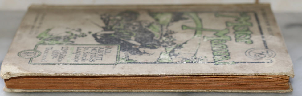 Miniaturbild: Preloved Vintage 1920s 23rd edition of "The Motor Manual"