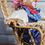Miniaturbild: Preloved Ceramic and Cloth Clown Doll, Clown Toy