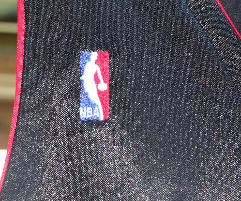 Thumbnail: Preloved LeBron James Miami Heat Adidas NBA Swingman Jersey